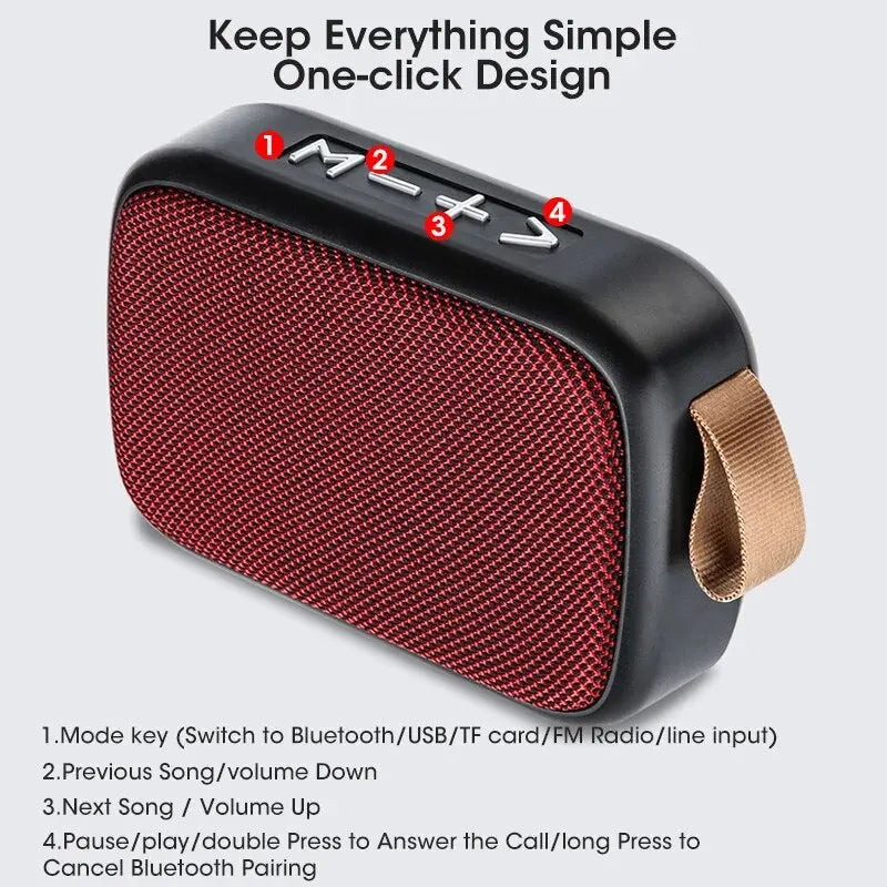 Wireless Mini-Bluetooth Speaker