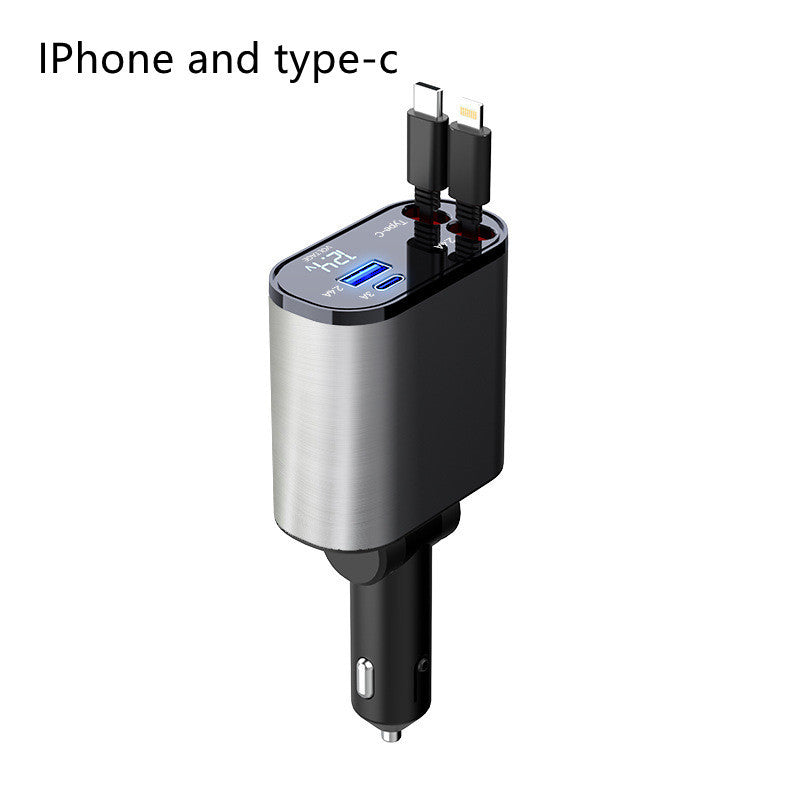 Super Fast Metal Car Charger TYPE C 100W