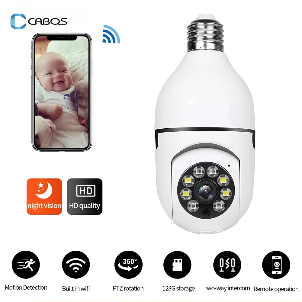 Wifi Camera Night Version Security Protection 360° HD