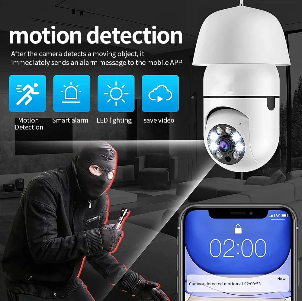 Wifi Camera Night Version Security Protection 360° HD