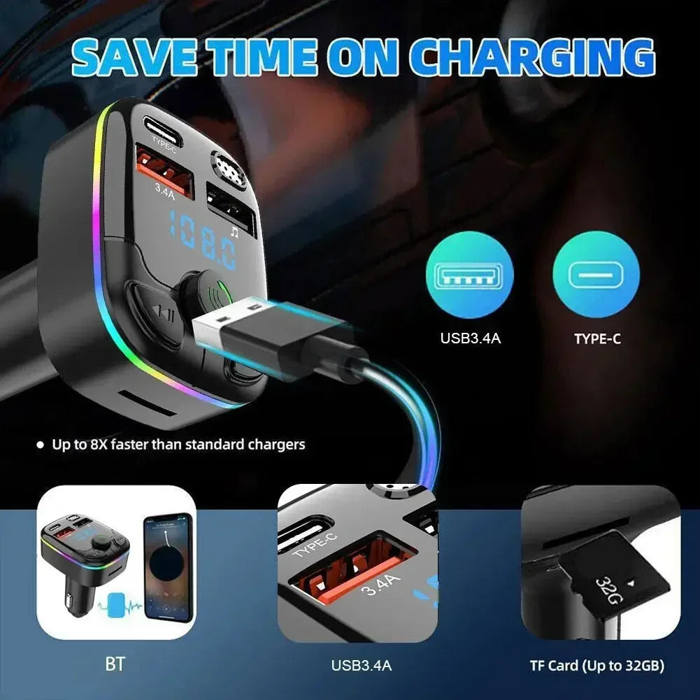 Fast Bluetooth Charger For Cars