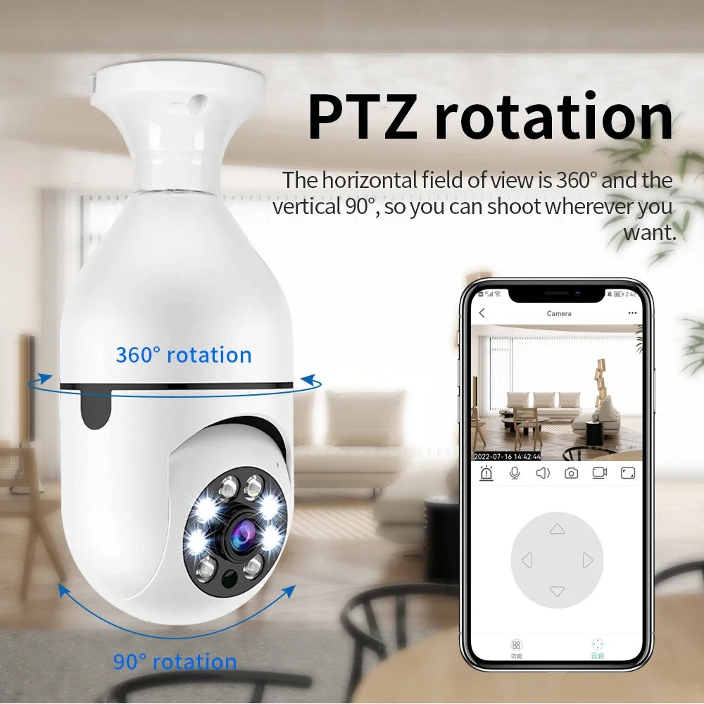 Wifi Camera Night Version Security Protection 360° HD